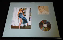 Faith Hill Framed 16x20 CD &amp; Photo Display - £63.15 GBP