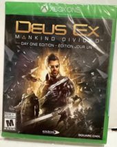 New Deus Ex: Mankind Divided Day One Edition Microsoft Xbox One XB1 Video Game - £8.85 GBP