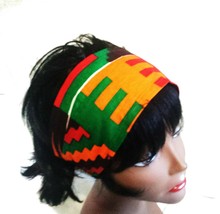 African Fabric Ankara Print Cotton Hair Band Headband -Assorted to Choose - $7.50
