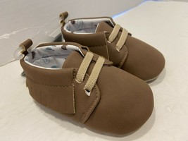 Child of Mine Carter&#39;s Infant Baby Moccasins Shoes 3-6 months New! - £5.03 GBP