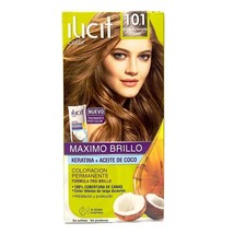 Ilicit Color Permanente 10.1 Rubio Aclarante Ceniza 100% Cobertura de Canas - $13.99