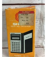 Vintage  Sharp EL-326 Solar Calculator Made in Japan - With Box - $27.05 CAD