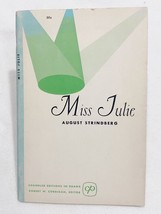 Miss Julie August Strindberg Paperback Book Play Chandler Editions In Drama - $7.99