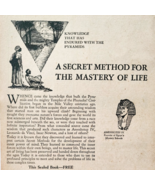 1954 Rosicrucians AMORC Advertisement Secret Fraternal Order Vintage DWF27 - €25,75 EUR