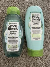 2 Garnier Whole Blends Coconut Water &amp; Aloe Vera Shampoo &amp; Conditioner, 12.5 Oz - £5.94 GBP