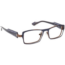 Face A Face Eyeglasses Smith 1 933 Blue/Brown Square France 48[]18 135 H... - $149.99