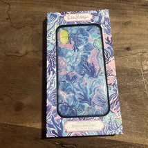 Lilly Pulitzer PHONE CASE FOR iPhone X L/XS Saltwater Blue - $280.22 MXN