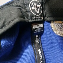 '47 MLB Seattle Mariners Men's Blue Snapback Baseball Cap Hat image 9