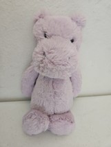 Jellycat Bashful Little Hippo 12&quot; Plush Lilac Purple Plush Stuffed Animal - $9.88