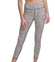 DKNY Womens Printed Side-Striped Leggings size Small Color Atomic Confetti - £46.78 GBP