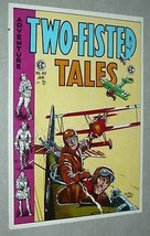 Rare vintage original 1970s EC Comics Two-Fisted Tales 40 war plane cover poster - $22.27