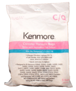Kenmore C/Q Vacuum Cleaner Bags - 20-50104 8-Pack 5055 - £10.26 GBP