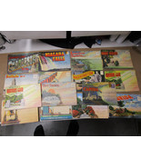 Vintage Illustrated Postcards Lot 1950&#39;s 1960&#39;s - £21.40 GBP