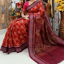 Wedding Sambalpuri Pasapali 100% cotton Sarees,Latest Sambalpuri Pasapal... - £130.65 GBP