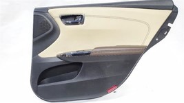 Right Rear Interior Door Trim Panel Limited Tan Brown OEM 2016 Toyota Av... - $80.78