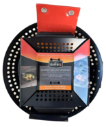 Set of 2 Non-stick Round &amp; Square BBQ Grill Toppers 1 skillet 1 mini Wok - $25.73