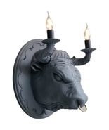 interoknack Animal Bull Head Wall Lamp, Creative Resin Designer Sconce f... - €341,58 EUR