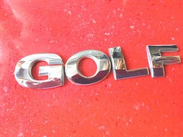 99 00 01 02 03 04 05 06 Vw Golf Rear Gate Trunk Lid Emblem Logo Badge Oem - £8.62 GBP