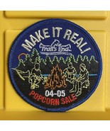 Trails End Popcorn Sale Make It Real Iron On Patch BSA Boy Scouts 2004-2... - $12.32 CAD