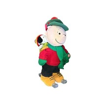 2005 Coynes Co. Musical Peanuts Christmas Charlie Brown Snoopy Skating 15.5&quot; - £26.33 GBP