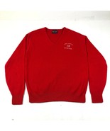 Vintage Michigan Staat Universität Herren L Rot Pullover Msu Dupont Einl... - £14.48 GBP