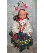 Vintage Slovakia SLOVAK Ethnic TATRAS FOLK Girl Costume Doll  - $1,425.51 MXN