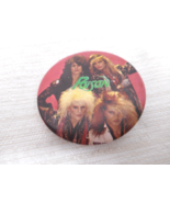 Poison American heavy metal/glam metal badge round pinback 1987 Button-U... - £7.98 GBP