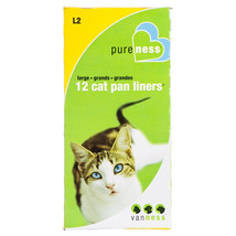 Van Ness PureNess Cat Pan Liners Large - 12 count Van Ness PureNess Cat ... - $15.91