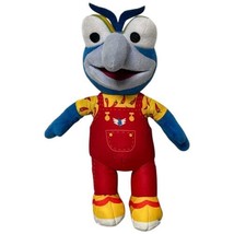 Disney Jr. Muppet Babies Gonzo 9&quot; Plush Red Peppers Overalls Toy Stuffed... - $9.50