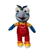 Disney Jr. Muppet Babies Gonzo 9&quot; Plush Red Peppers Overalls Toy Stuffed... - $180.87 MXN