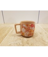 2019 Pink Flower Cactus Floral Stackable Ceramic Starbucks Coffee Mug 14 oz - $17.80 CAD