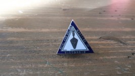 Vintage Masonic Royal and Select Masters of Wisconsin Triangle Lapel Pin... - $9.89