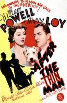William Powell And Myrna Loy In After The Thin Man 16x20 Canvas Giclee - £55.05 GBP