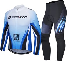 Men&#39;S Cycling Clothing Sets Include Road Bike Tights, Padded, And Jersey Pants. - £62.32 GBP