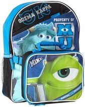 Monsters University Backpack/Lunchbox Set - £19.94 GBP