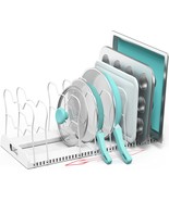 Simple Houseware Expandable Pan Organizer Rack, 10 Adjustable, Pantry - $564.96 MXN