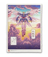 Mobile Suit Gundam Wing Japanese Edo Poster Giclee Print 12x17 Mondo Anime - £64.06 GBP