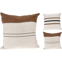 Luxurious Chenille Jacquard Cushions, Set of 2 in Elegant Designs - €58,07 EUR