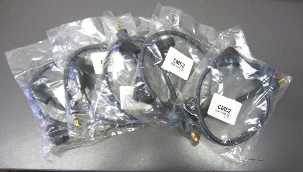 Primary image for New Lot of 5 Sets Harley Davidson Big Twin Sportster Accel Spark Plug Wires