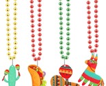 20 Pieces Cinco De Mayo Necklaces Bead Mexican Themed Fiesta Party Suppl... - £22.72 GBP