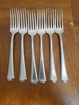 Oneida Community Made Forks ALGONQUIN Silverplate Set Of 6 Flatware Cutl... - $404.22 MXN