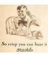 1929 Kelloggs Rice Krispies Cereal Advertisement Breakfast Foods Vintage... - €11,01 EUR