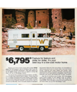 1972 Winnebago D-18 Advertisement Vintage Automobile RV Camper DWW10E - €21,45 EUR