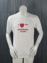 Vintage Graphic T-shirt - I Love the Shoppers&#39; Guide - Men&#39;s Large - £31.17 GBP