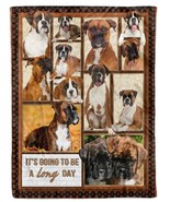 Funny Boxers Dog Blanket Cute Puppy Dogs Pet Love Sofa Blankets Christma... - $54.27+