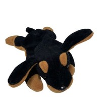 Ty Beanie Babies Plush  Doby the Doberman Vtg 1989 No Paper Hang Tag - $6.96