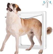 Dog Door For Interior And Exterior Doors, Upgrade Thicken Dog Doors For Large Do - £42.46 GBP