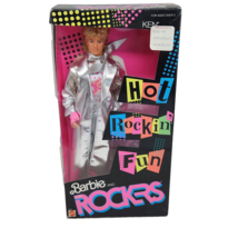Vintage 1986 Barbie And The Rockers Hot Rockin&#39; Fun # 3131 Ken Doll Mattel New - £52.39 GBP