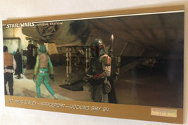 Star Wars Widevision Trading Card 1997 #31 Tatooine Mos Eisley Spaceport Bobba - £1.91 GBP