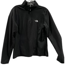 The North Face Black Fleece 1/4 Zip Pull Over Athletic Shirt Top TKA 100... - £13.44 GBP